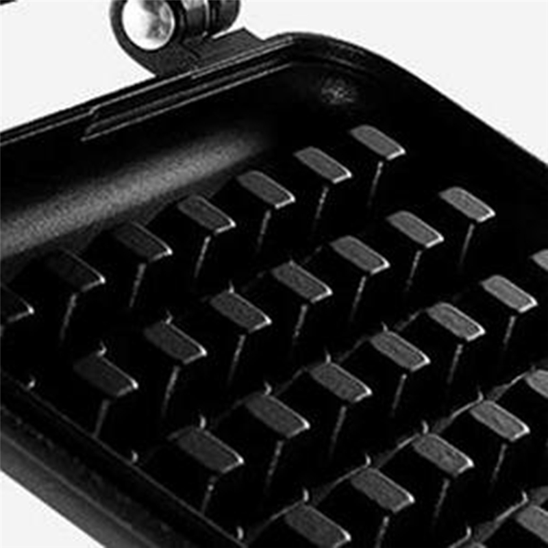 Waffle Iron Belgian - 1 pz Piastre in ferro per