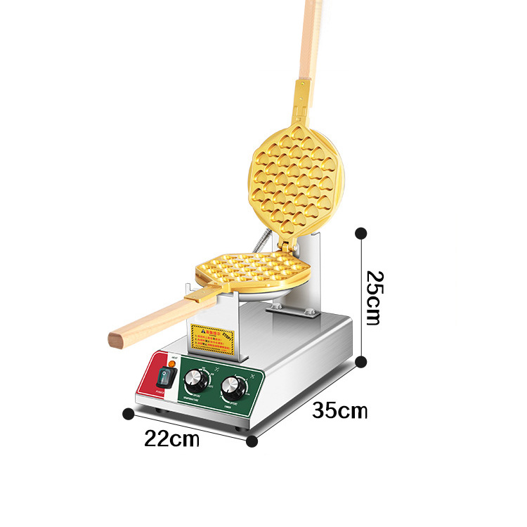Waffle Iron Belgian - Macchina per Waffle Belgici a Forma