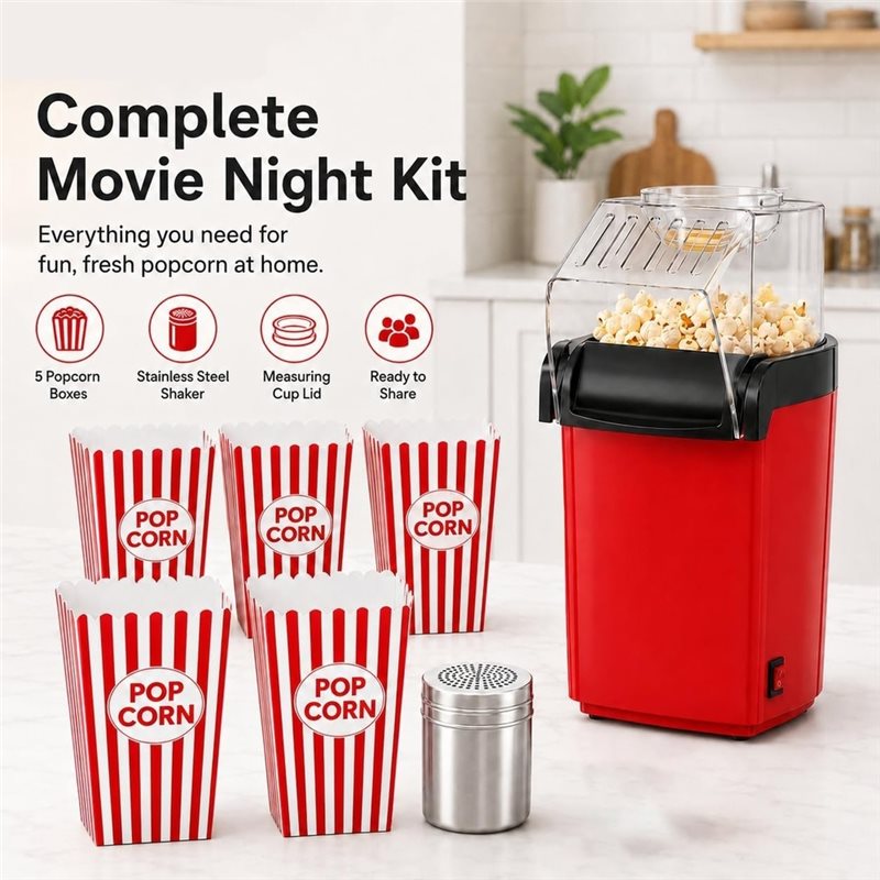 A74X-Macchina per popcorn ad a - Air Popcorn Maker recensione e prezzo