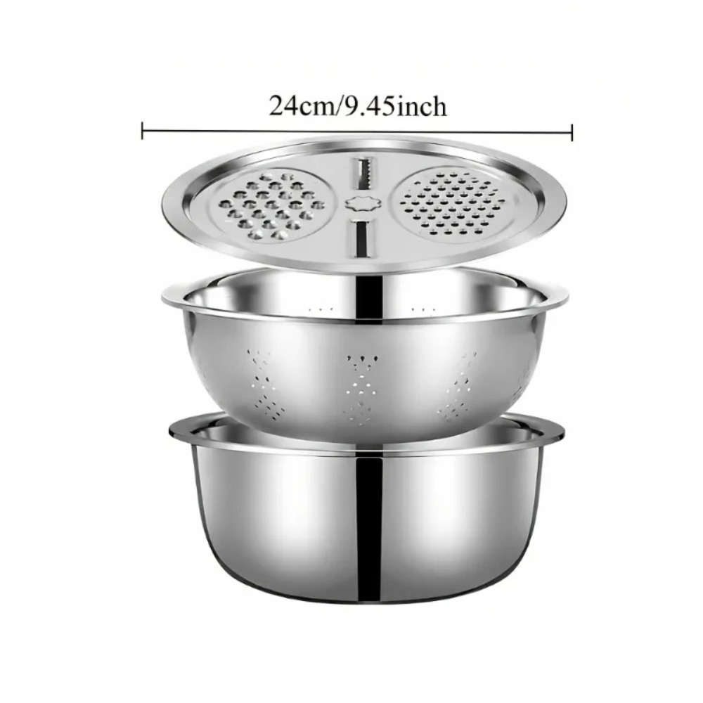 Set di 3 Pezzi in Acciaio Inox - Kitchen Appliances Japan recensione e prezzo