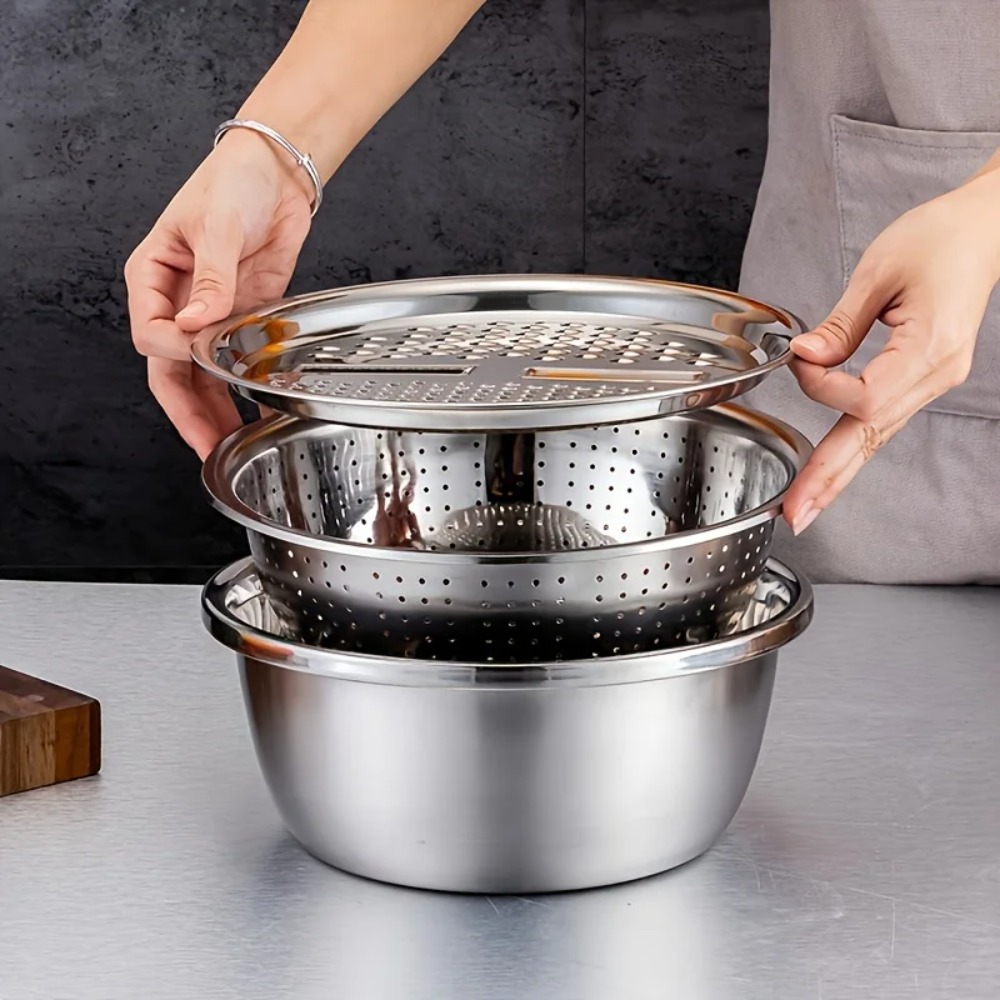 Set di 3 Pezzi in Acciaio Inox - Kitchen Appliances Japan recensione e prezzo