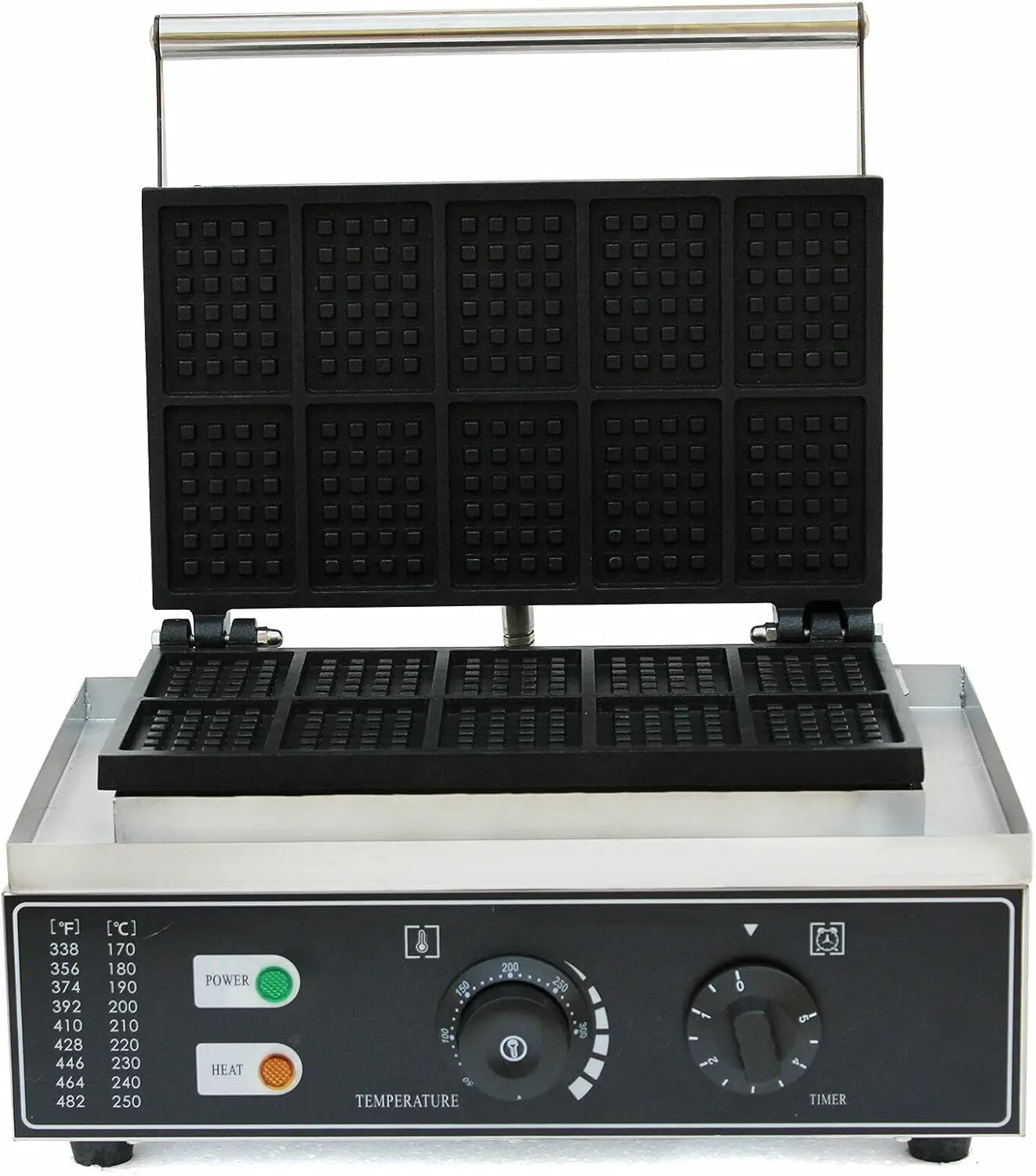 Macchina per Waffle Commercial - Waffle Iron Belgian recensione e prezzo