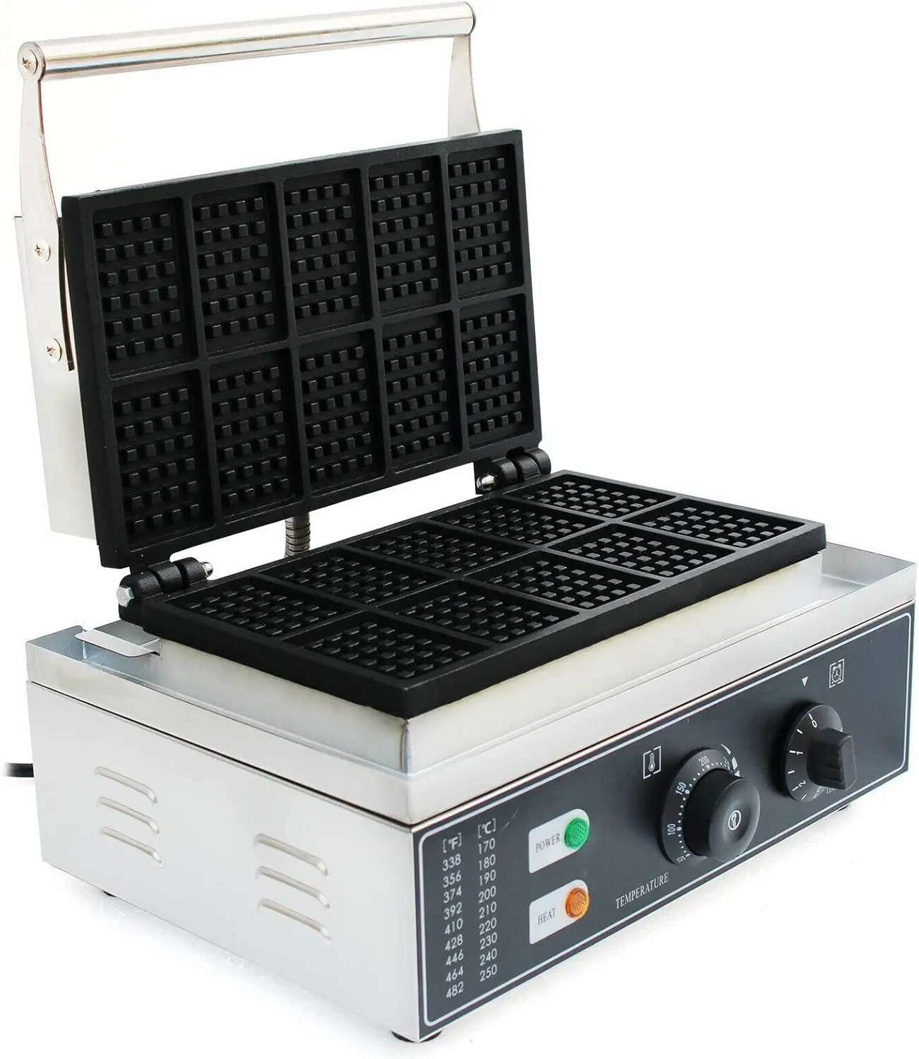 Macchina per Waffle Commercial - Waffle Iron Belgian recensione e prezzo