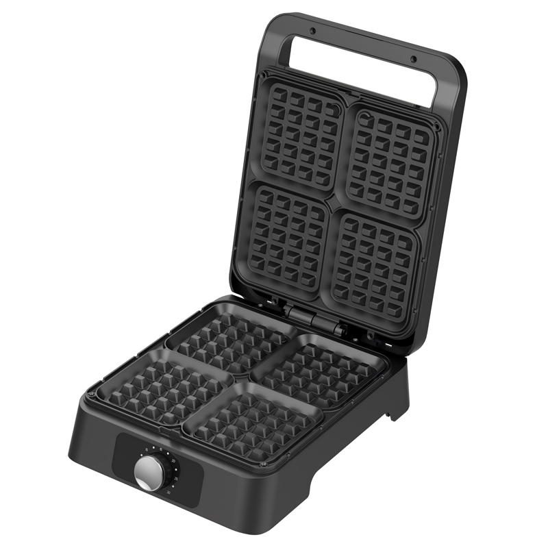 Piastra per Waffle Belga a 4 P - Waffle Iron Belgian recensione e prezzo