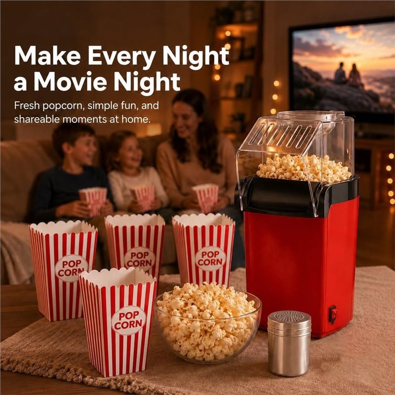 Macchina per popcorn ad aria c - Air Popcorn Maker recensione e prezzo