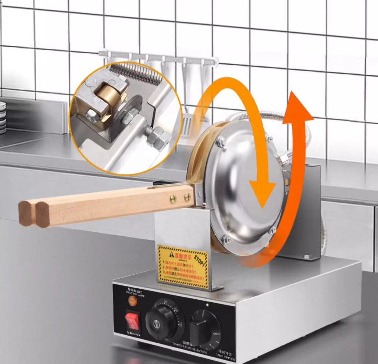 Macchina per Waffle Belgici a  - Waffle Iron Belgian recensione e prezzo